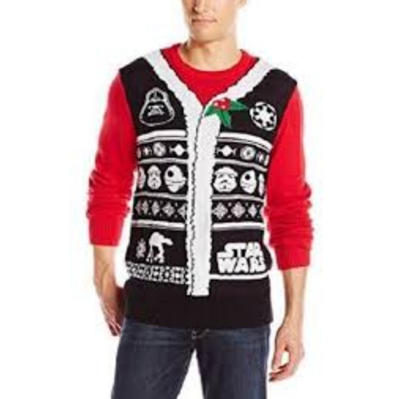 Men's Star Wars Ugly Christmas Sweater | Size Medium - Picture 7 of 7